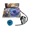 A box set for a 4D Metal Fusion Battle featuring a launcher and a spinning top.