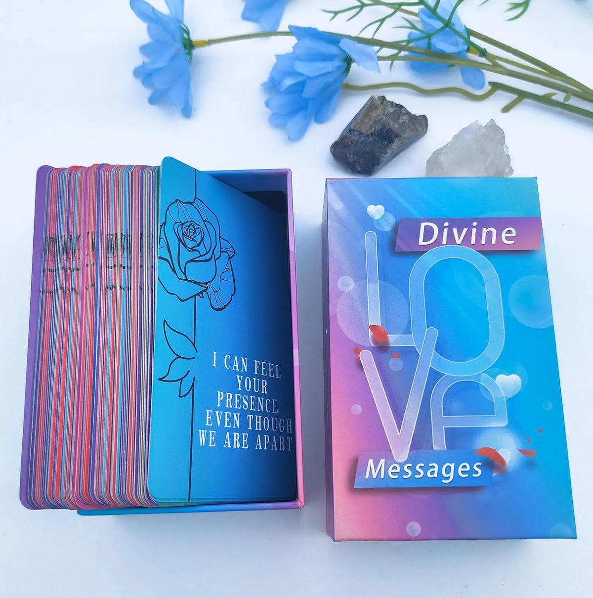 Divine Loves Oracle Cards - 64-Piece Twin Flames Love Deck