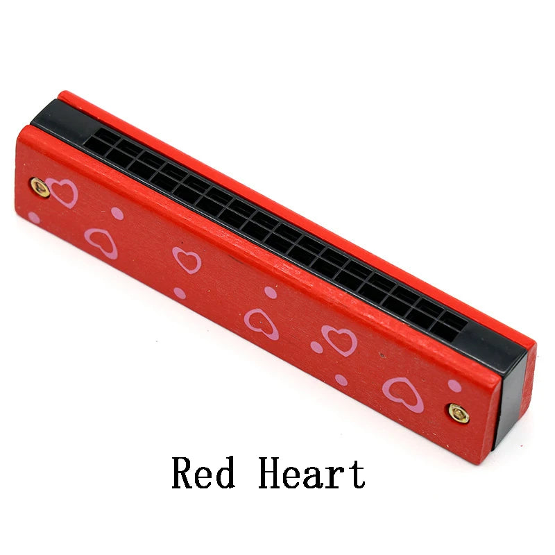 Wooden Harmonica for Kids - Early Music Learning Toy