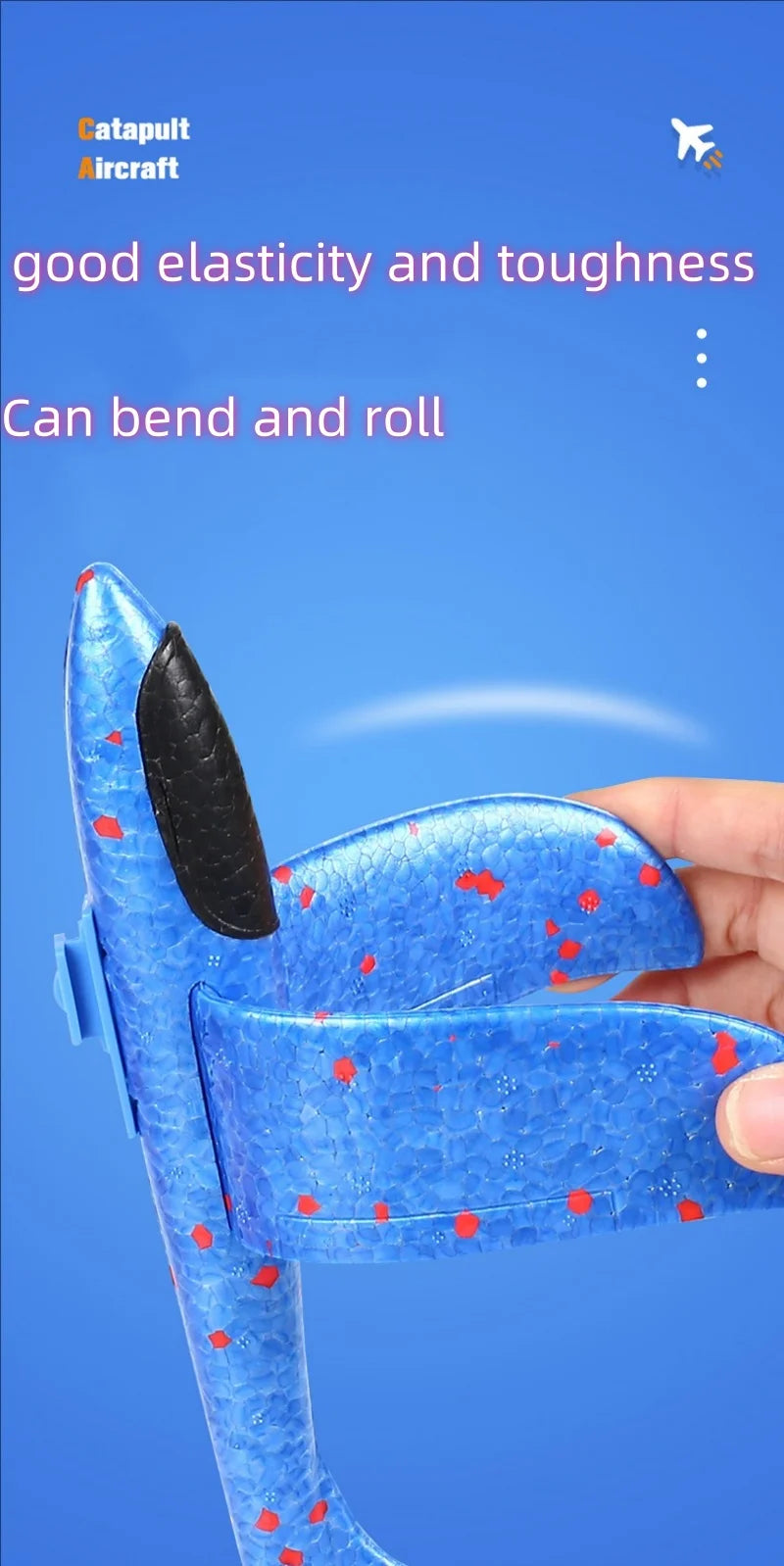 Foam Plane Launcher – Outdoor Catapult Toy for Kids
