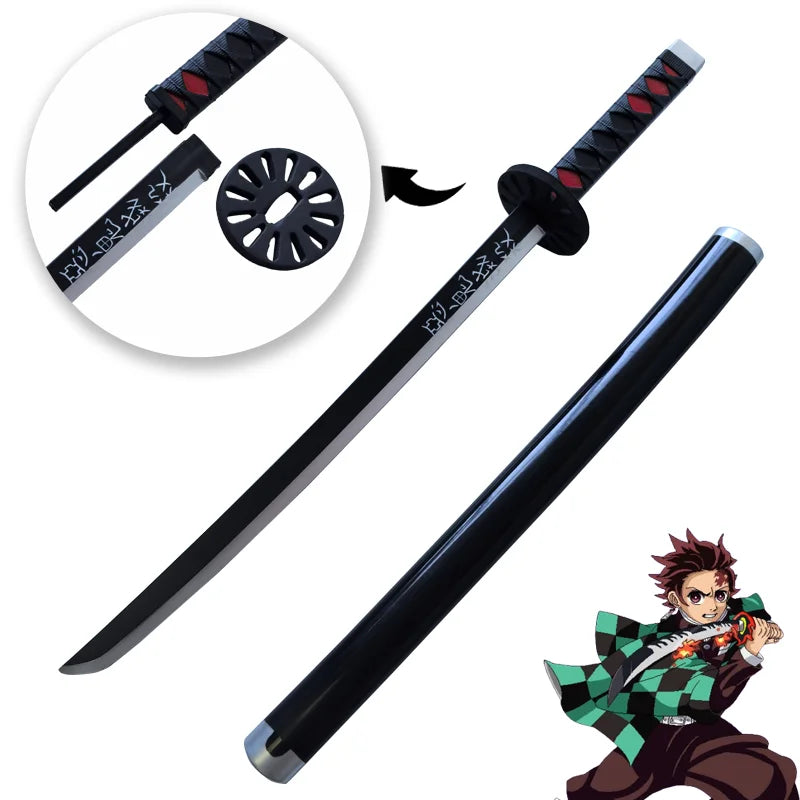 Demon Slayer Katana Cosplay Sword – Orange Rengoku & Kochou Kanae Style