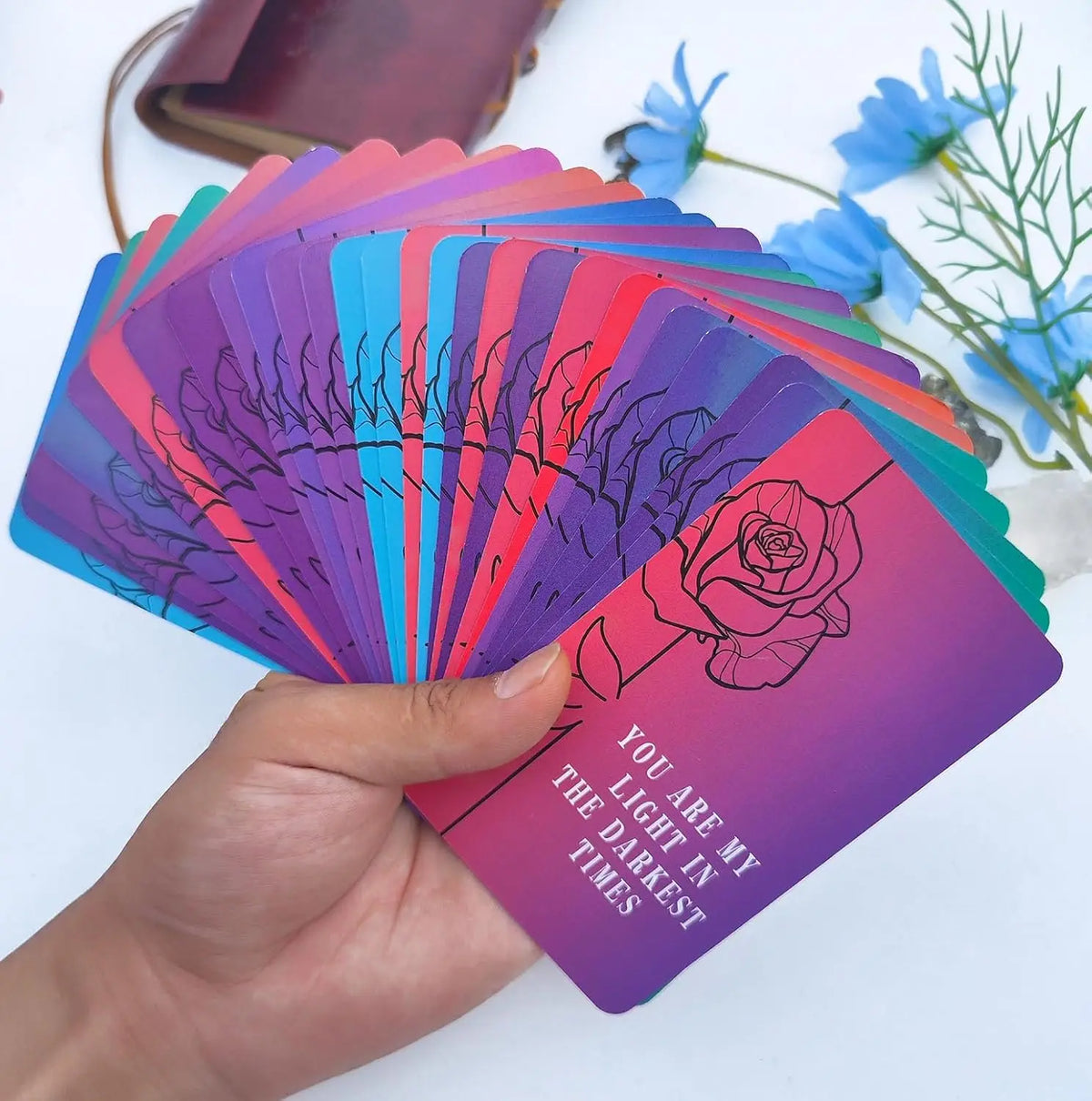 Divine Loves Oracle Cards - 64-Piece Twin Flames Love Deck