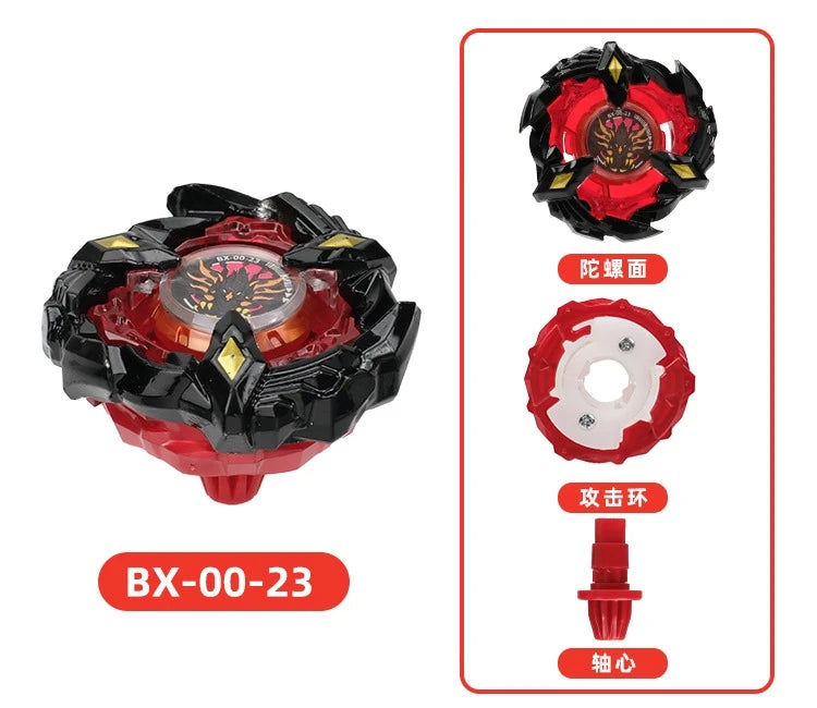 Gyro X Series Metal Battle Spinning Top with Launcher