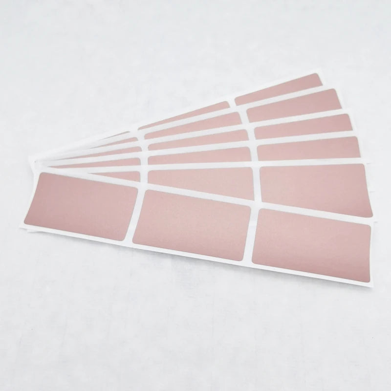 Adhesive Scratch-Off Stickers for DIY Cards and Crafts