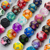 Polyhedral Resin Dice Set (10-Piece) for D&D and RPG