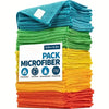 Ultra-Absorbent Microfiber Cleaning Cloths (Multi-Pack)
