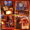 Eternal Bookstore DIY Book Nook Kit with LED Lighting