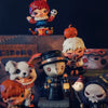 A collection of Hirono Monsters Carnival series collectible figures featuring various monster characters.