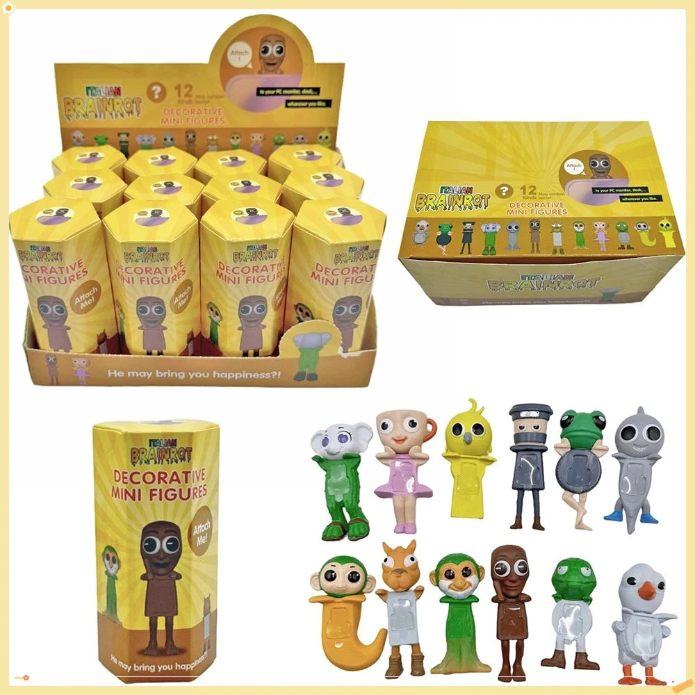 Italian Brainrot Meme Blind Box Keychain Collection