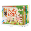 Montessori Toddler Busy Book with Matching Games