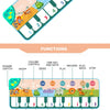Interactive Musical Piano Floor Mat for Kids