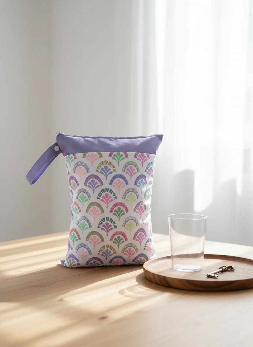 Waterproof Wet & Dry Bag for Swimwear, Diapers, and Gym Gear