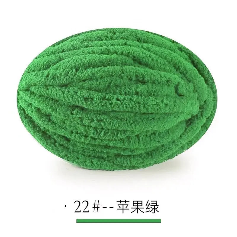 Chunky Chenille Yarn for Knitting and Crochet