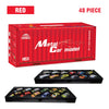 48-Piece Die-Cast Metal Car Collection with Storage Case