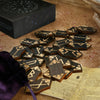 Wooden Rune Stone Set with Guide Book and Velvet Bag