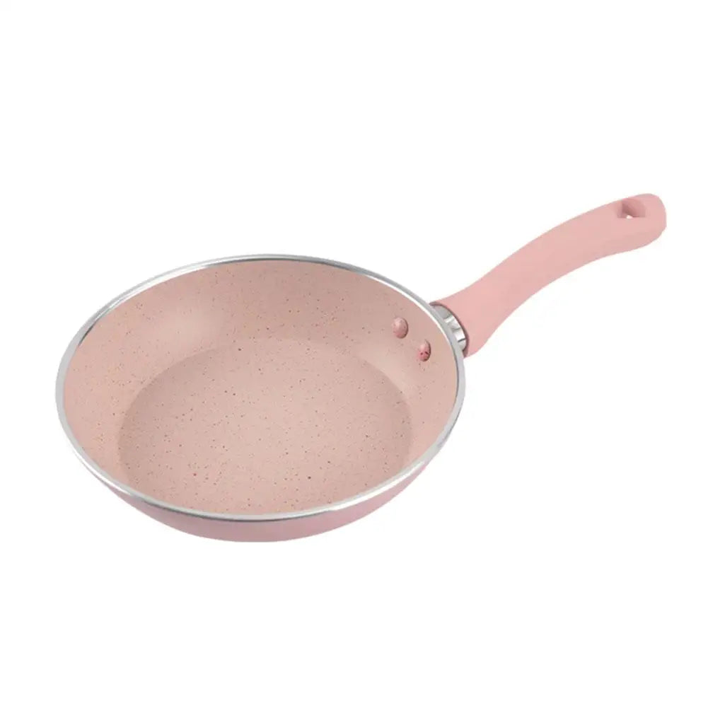 Mini Non-Stick Marble Frying Pan in Pink