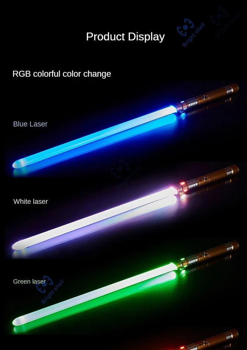 RGB Color-Changing Lightsaber with Sound Effects
