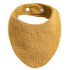 Soft Cotton Muslin Baby Bibs with Absorbent Gauze