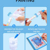 Magic Water Drawing Book for Kids - Reusable Coloring Fun