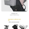 Large-Capacity Stroller Organizer Bag with Cup Holders