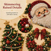 Festive Christmas Pearl Diamond Painting Kit with Frame