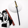 Metal Demon Slayer Katana Replica – Tanjiro Inspired Mini Samurai Sword