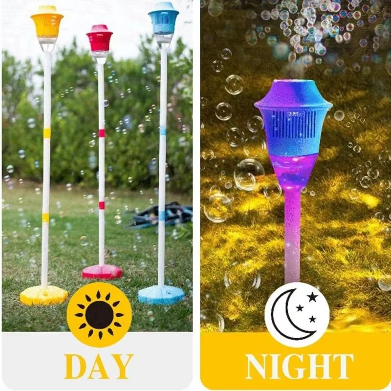 Automatic Street Lamp Bubble Machine for Kids