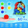 Reusable Water Balloons for Kids - Soft Splash Balls with Mesh Bag