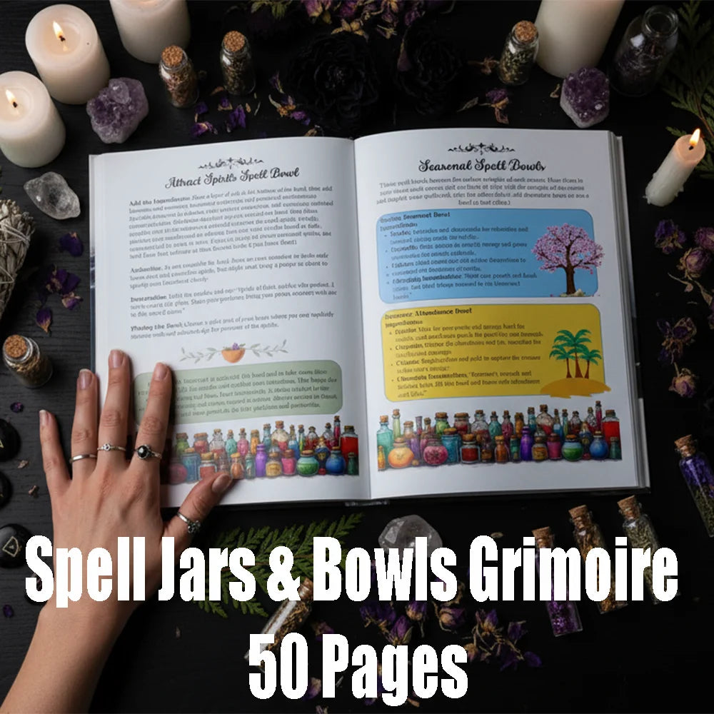Enchanted Grimoire: A Comprehensive Spell Book for Modern Witchcraft