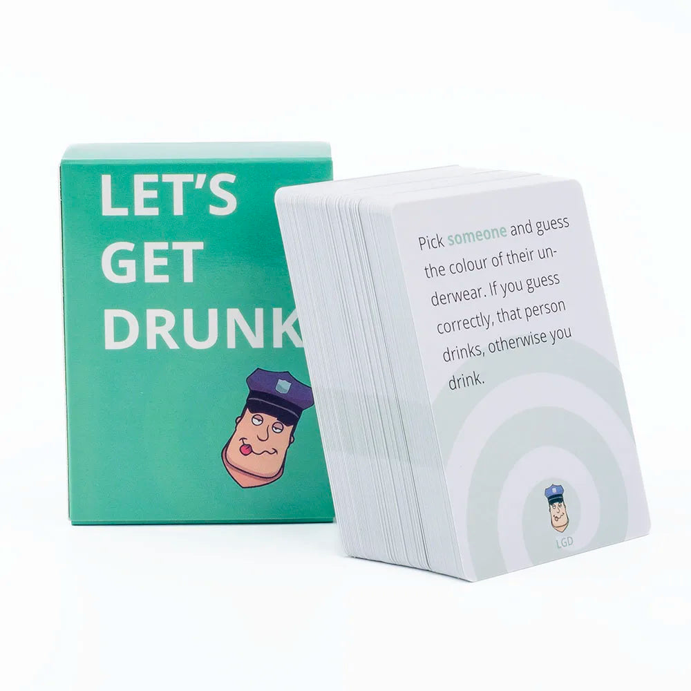 Let's Get Drunk Party Drinking Card Game