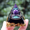 Zodiac Resin Pyramid Decoration with Crystal Ball