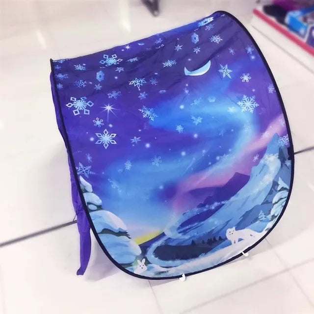 Kids Pop-Up Play Tent with Soothing Light