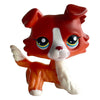 Sammler-Katzenfigur mit orange-weißer Fell, großen Augen und aufrechten Ohren.