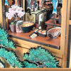 DIY Wooden Miniature Japanese Tavern Model Kit with LED Lighting