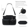 Waterproof Diaper Bag with Multiple Pockets for Parents
