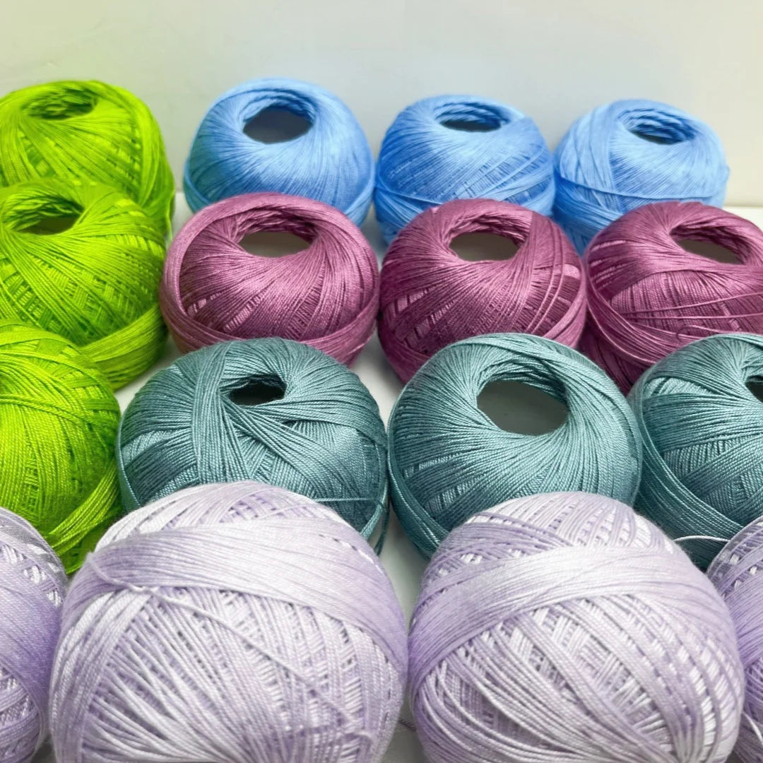 Mercerized Cotton Lace Yarn – Soft, Smooth & Ideal for Summer Knitting