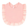 Cotton Baby Bibs with Burp Cloth – Soft Solid Color Bandana Scarf