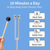 Weighted Bio-Acoustic Tuning Fork Set for Sound Healing and Stress Relief