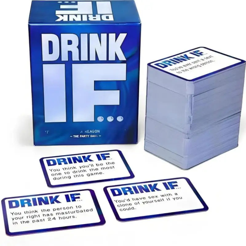 Drink IF... Hilarious Adult Drinking Game Cards