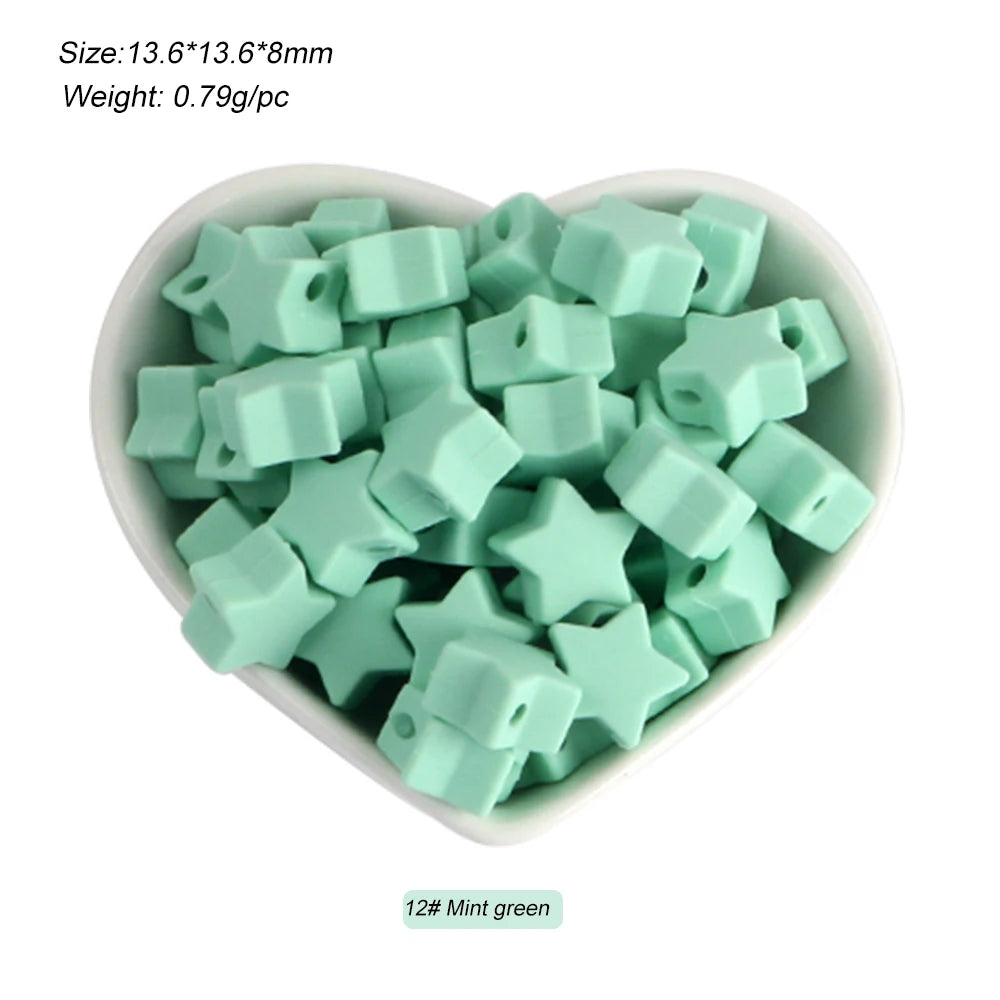 Silicone Charm Beads Set for DIY Jewelry Making
