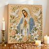Religious Diamond Painting Kit with Frame – Jesus and Holy Mary