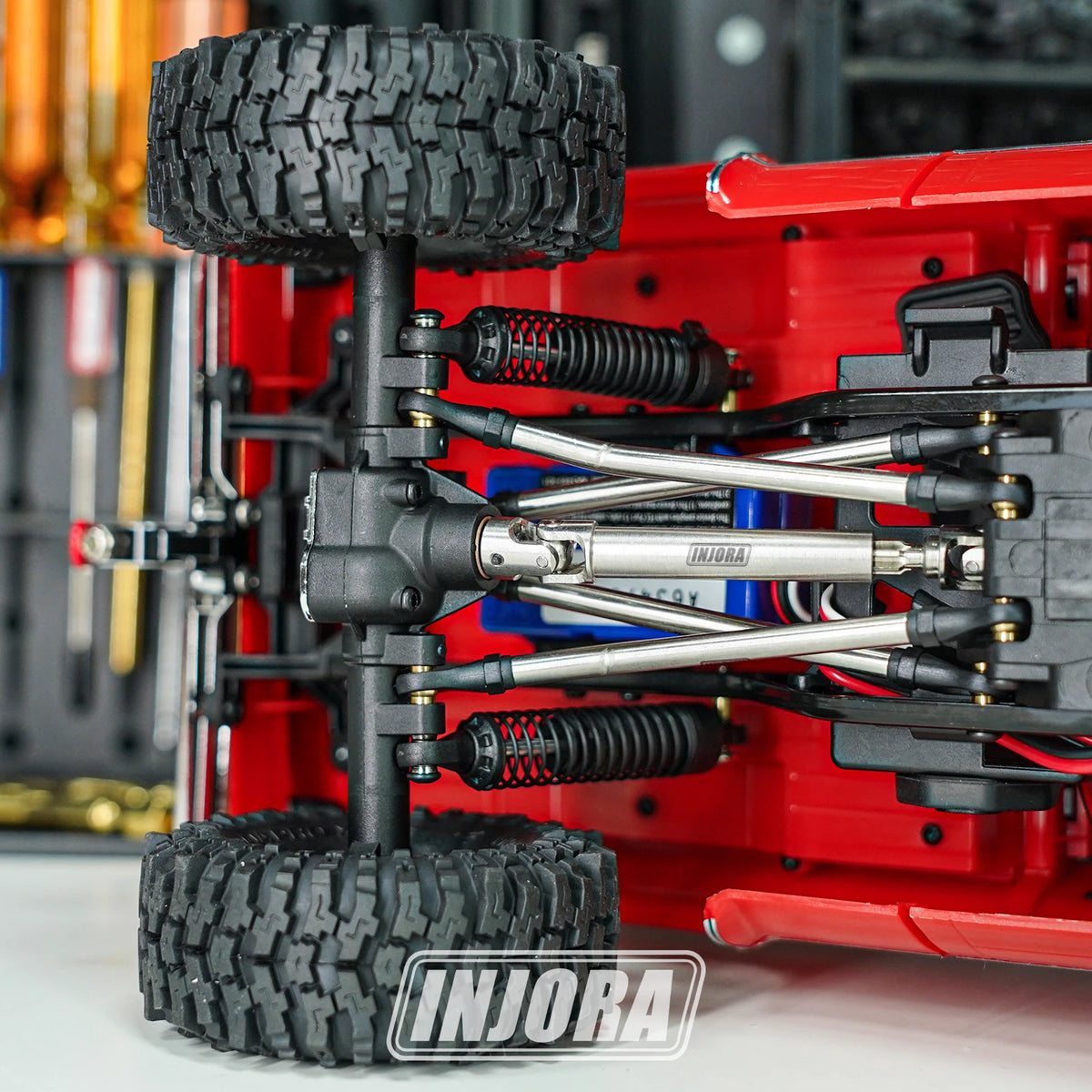 Stainless Steel Drive Shaft Set for 1/18 RC Crawler (TRX4M High Trail)