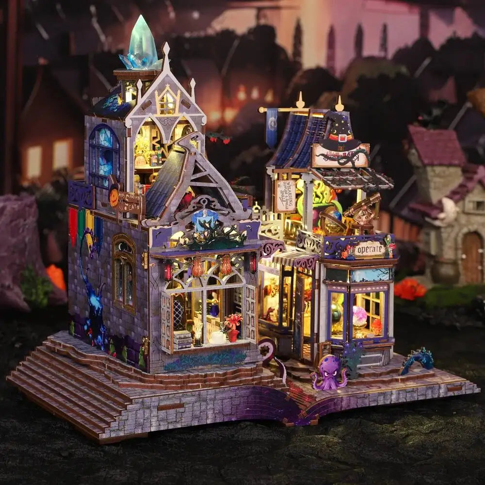 The Gate of Secret Realm Wooden Miniature House Kit