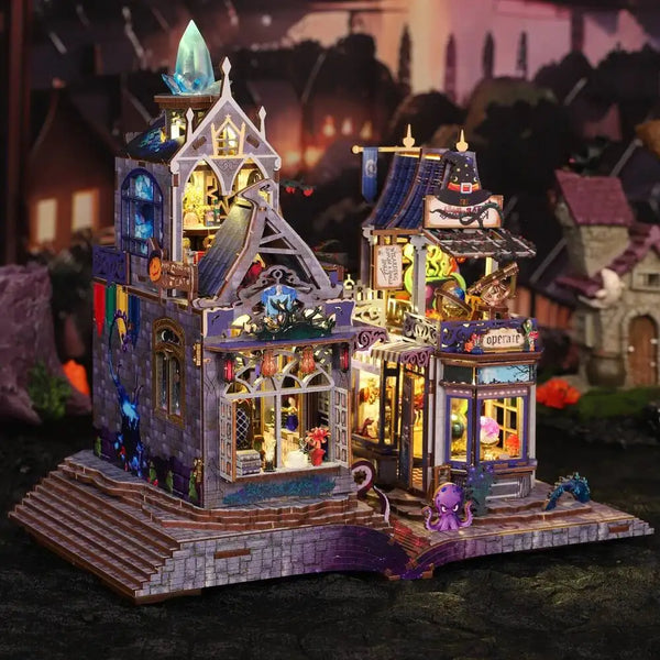 The Gate of Secret Realm Wooden Miniature House Kit