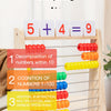 Wooden Rainbow Abacus for Early Math Learning