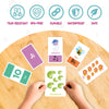 Early Learning Flash Cards Set: Letters, Numbers, Shapes & Colors
