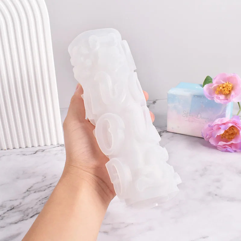 Letter & Number Silicone Mold for Resin Jewelry Making
