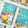 A set of acrylic markers for painting on various surfaces, including glass and stone.