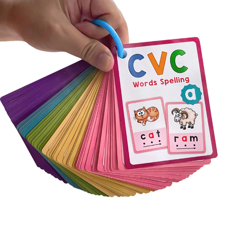 Phonics Flash Cards Set for Early Reading & Speech Development