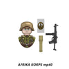 Mini Military Soldier Building Block Figures - Camouflage Airman Sets
